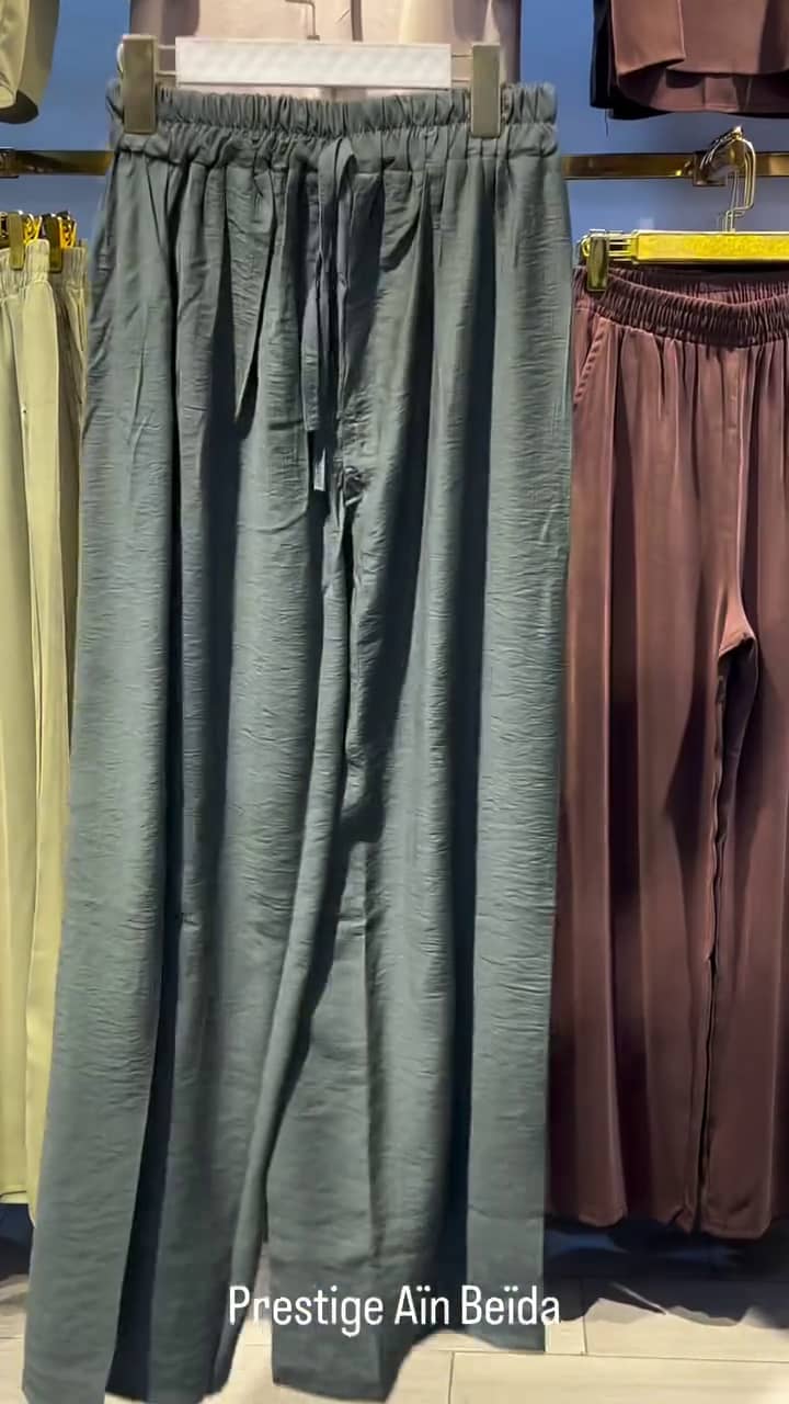 Ensemble 2 Pièces Chemise Col Croisé Noué & Pantalon Large — Style Lin
