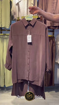 Ensemble 2 Pièces Chemise & Pantalon Large Fluide