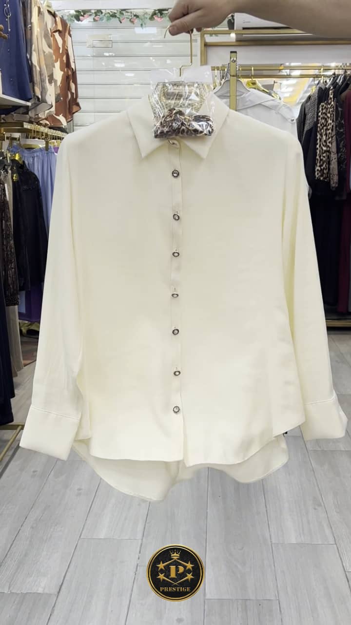 Chemise Fluide Boutonnage Bijou