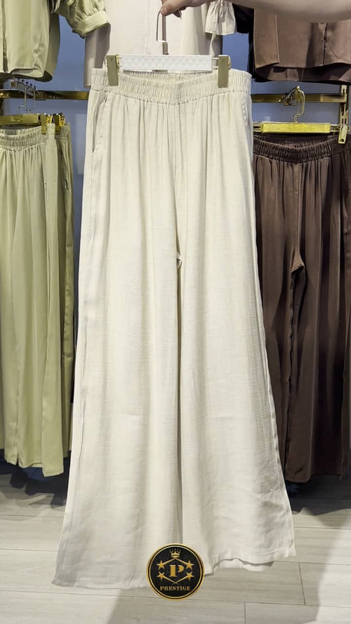 Ensemble 2 Pièces Chemise & Pantalon Large - Taille standard