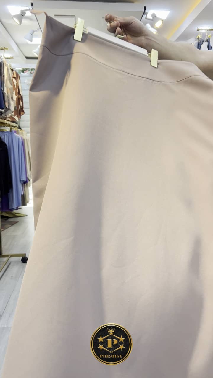 Jupe Longue Évasée Taille Haute